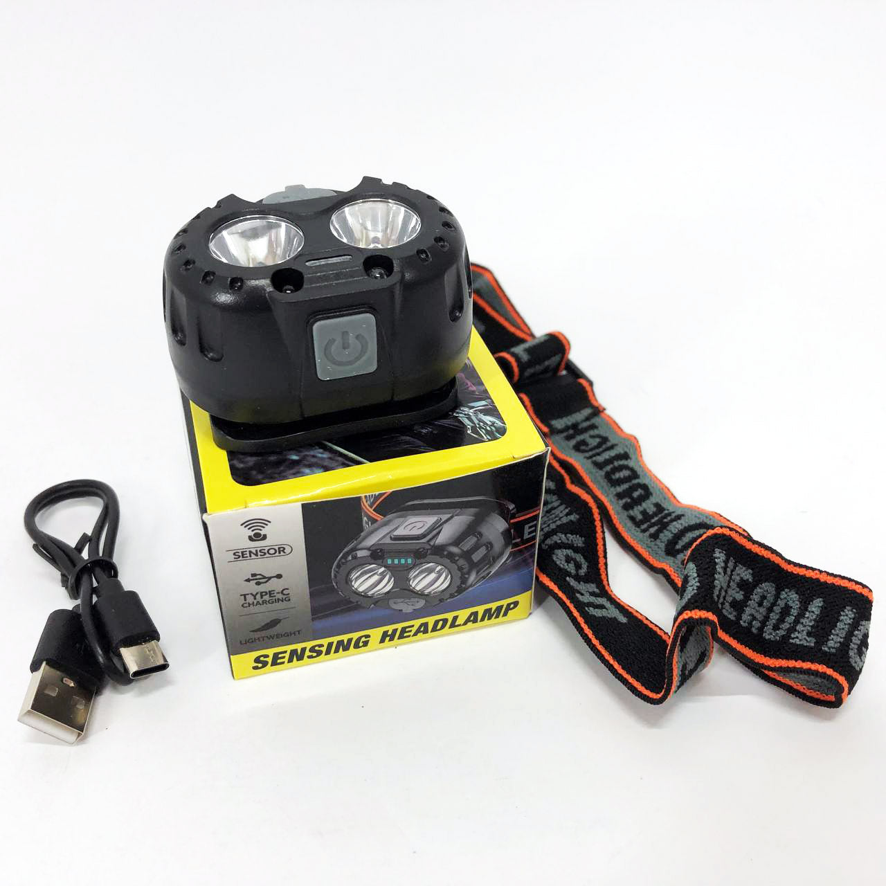 Фонарь налобный Bailong 666-2 XPL, Мощный фонарь на голову, Наголовный фонарь, Надежный налобный фонарь