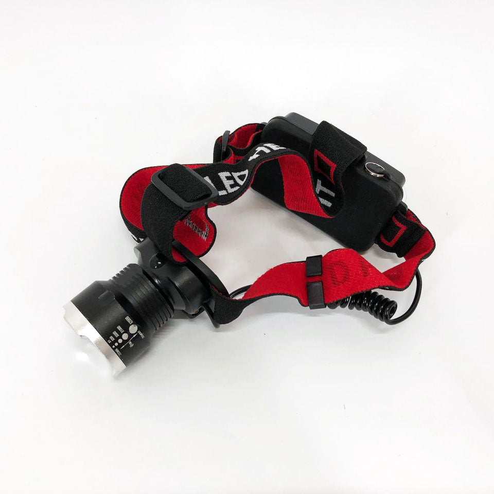 Налобный фонарь X-Balog BL-T07B-P90, мощный тактический налобный фонарик, водонепроницаемый фонарь