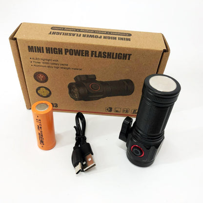 Ручний ліхтарик W5183-4XHP360, Ліхтар ручний потужний, Тактичний ліхтар, Кишеньковий міні ліхтар