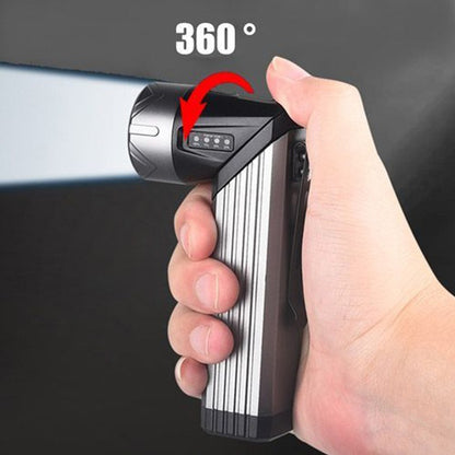 Фонарь карманный поворотный Police 508-OSL+COB, встроенным аккумулятором, магнитом и 7 режимами