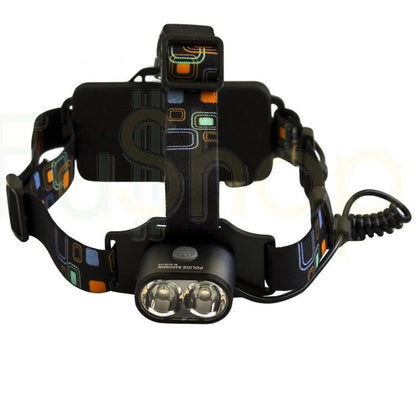 Фонарь налобный аккумуляторный Police 2128-2T6, Портативный светодиодный налобный фонарь