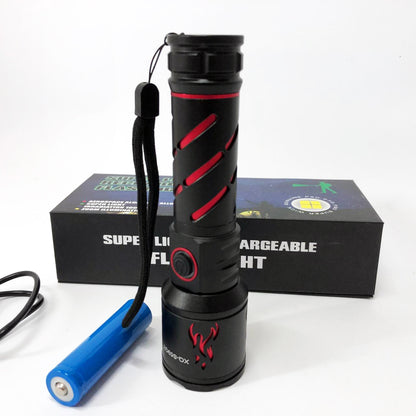 Фонарь ручной аккумуляторный XQ-S59-GT, Фонарь ручной мощный, Карманный фонарь с usb зарядкой