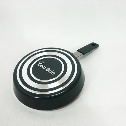 Антипригарная сковорода Con Brio CB-1414, 14см, Мини, Eco Granite, сковорода для дома. Цвет: серый