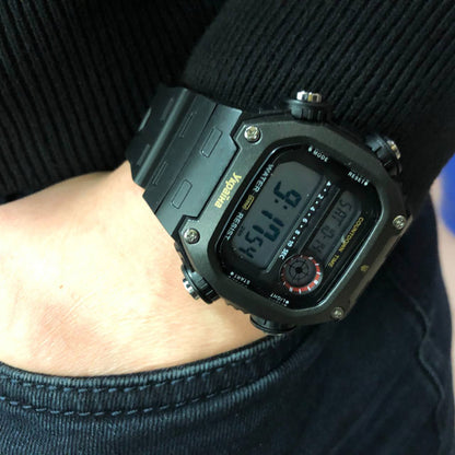 Часы наручные мужские SKMEI 6212/2126BKWT, Часы военные мужские, Часы для военнослужащих