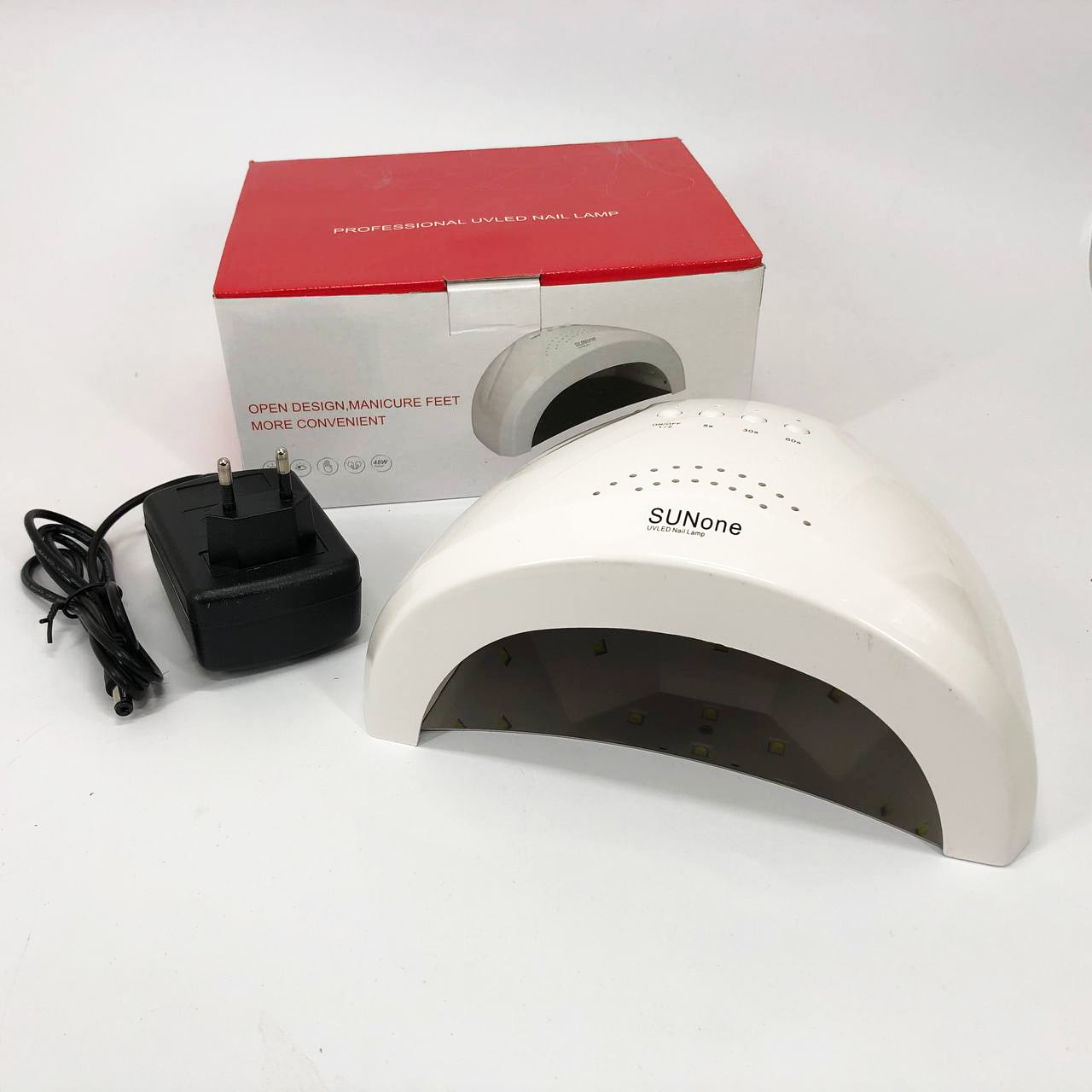 Сушарка для нігтів Sun one nail lamp FD77-1 Лампа для манікюру гель лаком Світлодіодна сушарка для нігтів