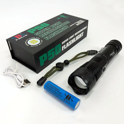 Тактический фонарь POLICE BL-X71-P50 | Тактические фонари для охоты | Сверхмощный фонарик