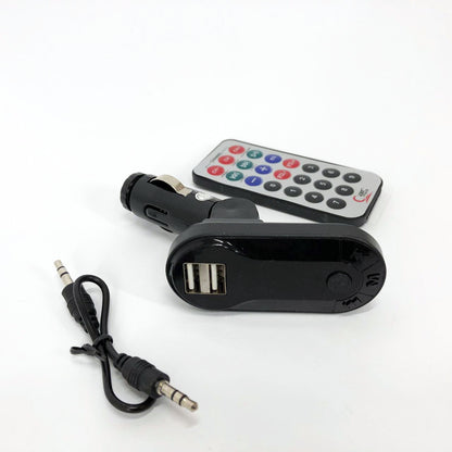 Автомобильный трансмиттер/модулятор CM i9, Блютуз фм трансмиттер, Модулятор для автомобиля. Цвет: черный