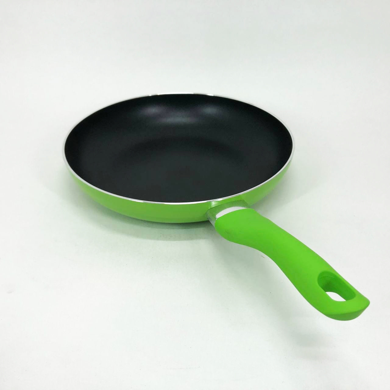Сковорода антипригарная Con Brio 24 см СВ-2414, сковорода с толстым дном. Цвет: зеленый