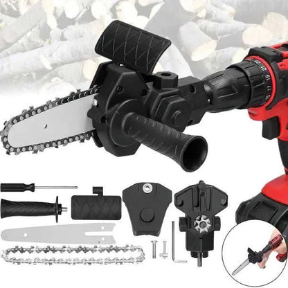 Насадка цепная пила 4 дюйма (10см) для дрели или шуруповерта