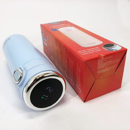 Термос SMART MAGIO MG-1047B вакуумный 400 мл, Умный термос с датчиком температуры, Термос походный