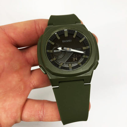 Часы наручные мужские SKMEI 2091AGBK, тактические часы, часы армейские оригинал, наручные для военных