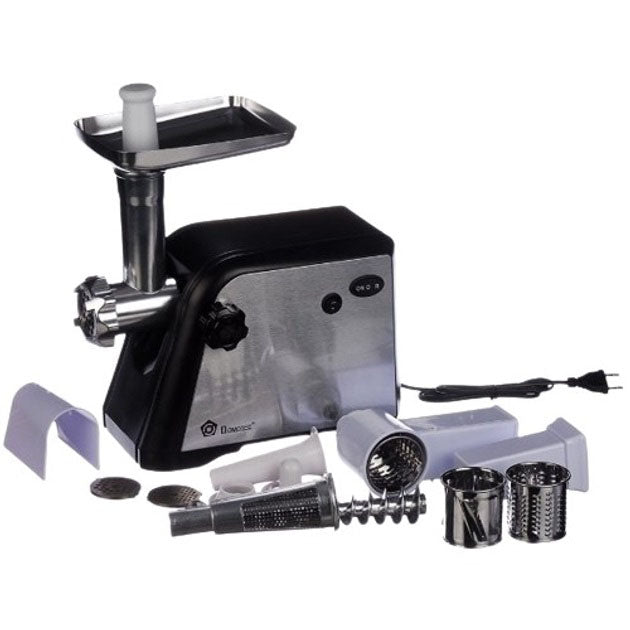 Электрическая мясорубка Domotec MS-2020 с насадкой для томатов и терками 2600 W