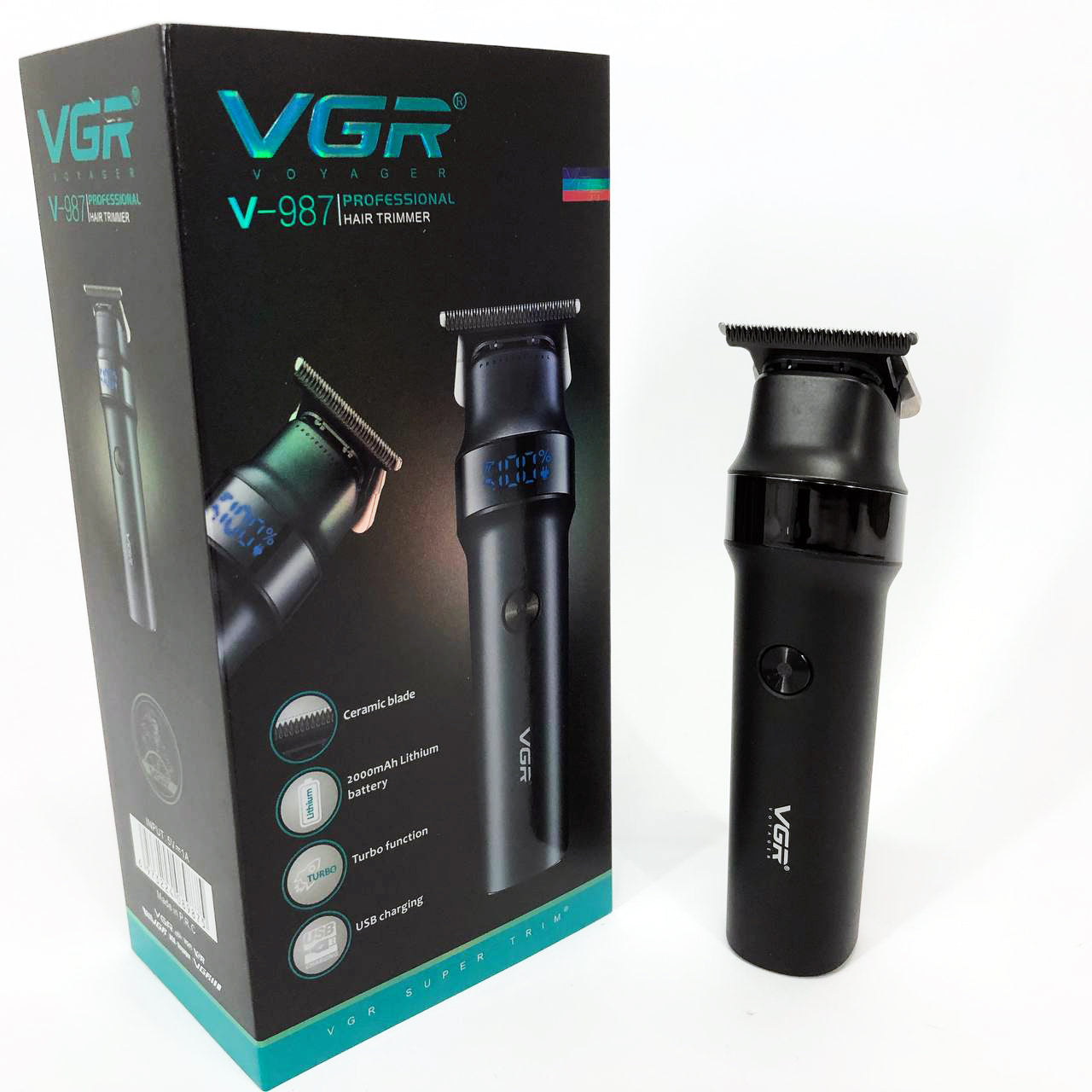 Машинка для стрижки волос VGR V-987, Машинка для стрижки волос беспроводная, Vgr машинка для стрижки