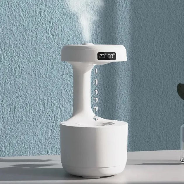 Антигравитационный капельный увлажнитель воздуха с обратным потоком UKC Anti Gravity Humidifier 800 мл 5 Вт