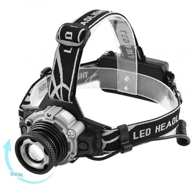 Фонарь налобный Police Водостойкий BL-W002 XPE датчик движения, Фонарик налобный мощный, Головной фонарик