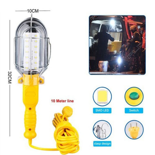 Фонарь переносной WORKING PLD-9014 от сети 220 V, кабель 10м, крюк для подвешивания