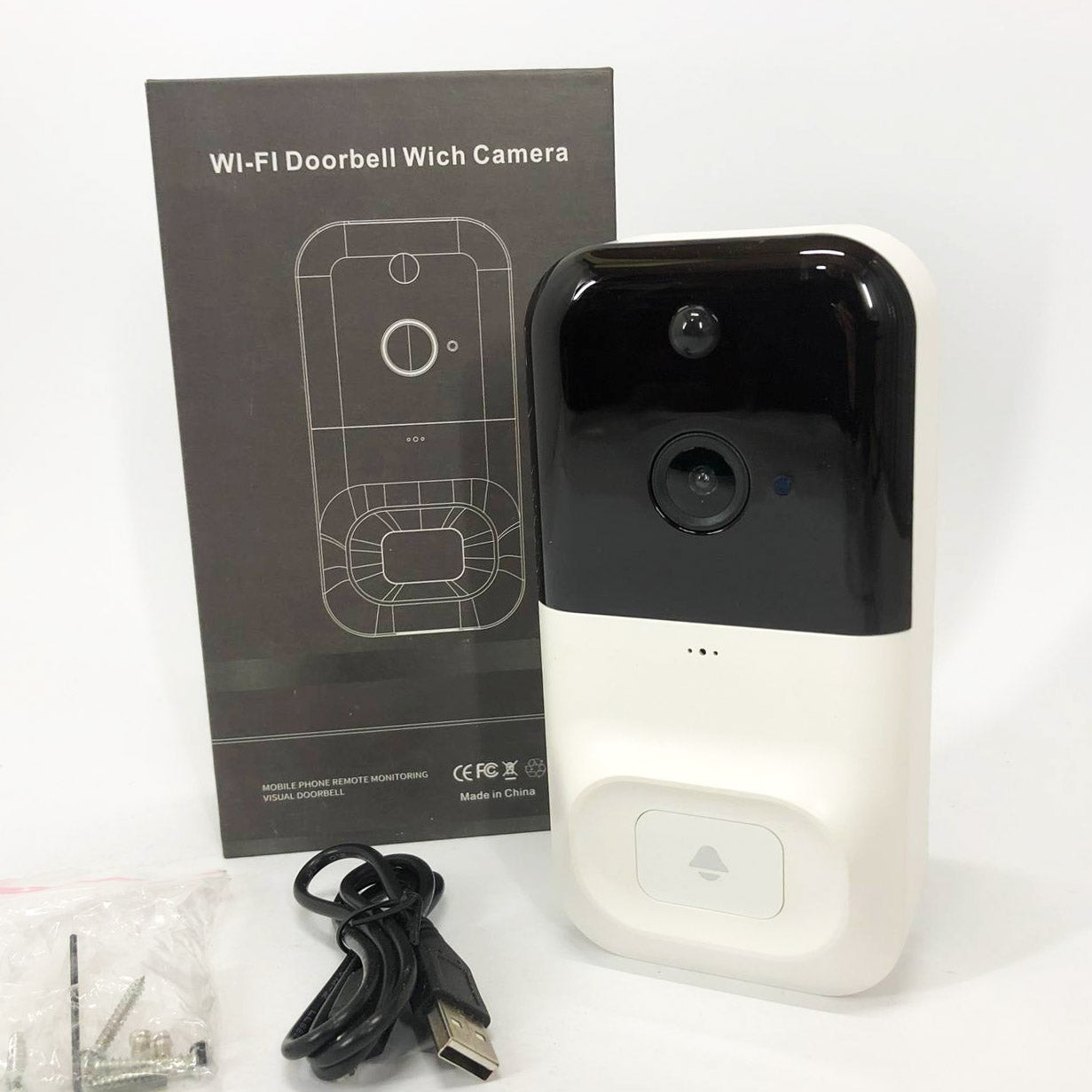 Беспроводная видеокамера дверного звонка домофон SMART DOORBELL X5 wifi