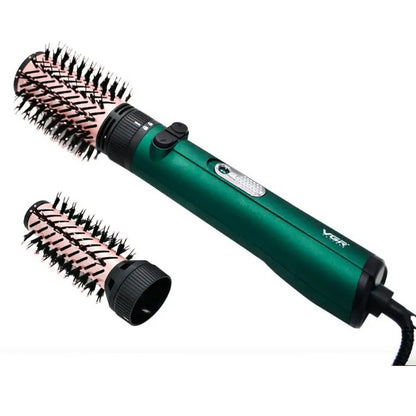 Фен щетка для волос 2 в 1 VGR V-498, стайлер браш, Фен для красивой укладки волос, Фен для ломких волос