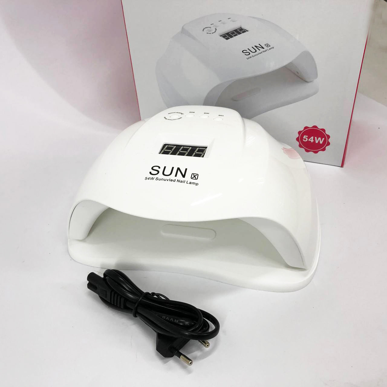 Профессиональная сушилка Sun X Beauty nail 54w FD 160A для ногтей, лампа для гель-лака, Лампа мастера маникюра