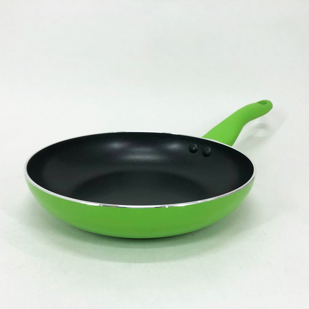 Сковорода Con Brio CB-2014 с антипригарным покрытием Pfluon 20 см. Цвет: зеленый