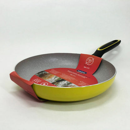 Сковорода Magio MG-1177 с мраморным антипригарным покрытием 24 см, сковорода удобная на кухню