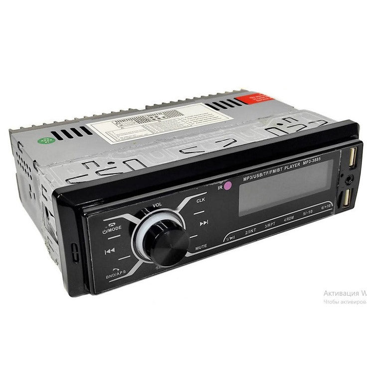 Автомобильная магнитола MP3-3885 ISO 1DIN с сенсорным дисплеем, Бюджетная автомагнитола 1 din