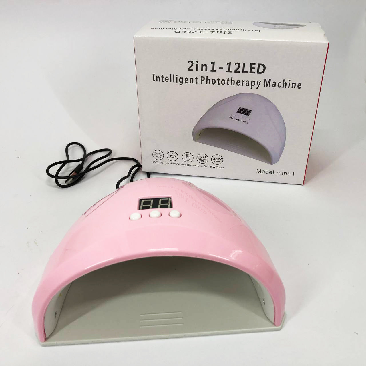 Сушарка для нігтів 36w FD 258 Beauty Nail, Лампа для сушіння гель-лаку будинку, Універсальна лампа для сушіння гель лаку