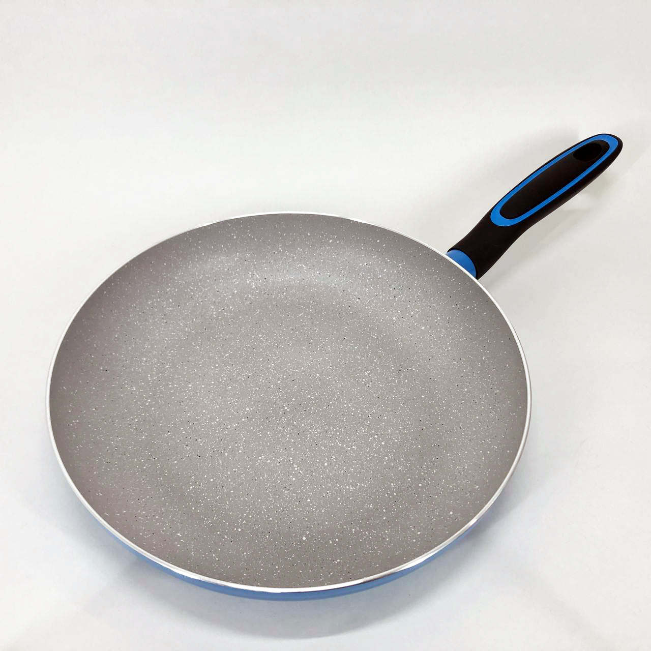 Сковорода Magio MG-1179 с мраморным антипригарным покрытием 28 см, Качественная сковорода для жарки