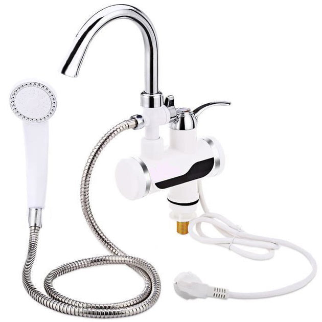 Электрический водонагреватель с душем DIGITAL Shower WF-013 мини бойлер, Проточный кран водонагреватель