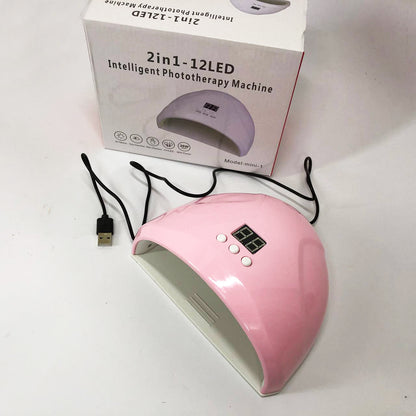 Сушарка для нігтів 36w FD 258 Beauty Nail, Лампа для сушіння гель-лаку будинку, Універсальна лампа для сушіння гель лаку