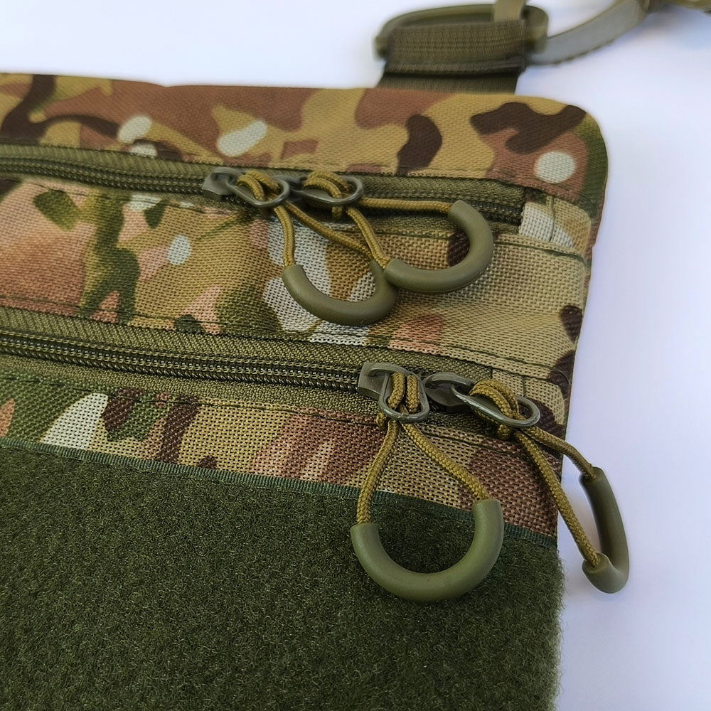 Мужская сумка тактическая нагрудная, Сумка через плечо военная, Тактический рюкзак через плечо