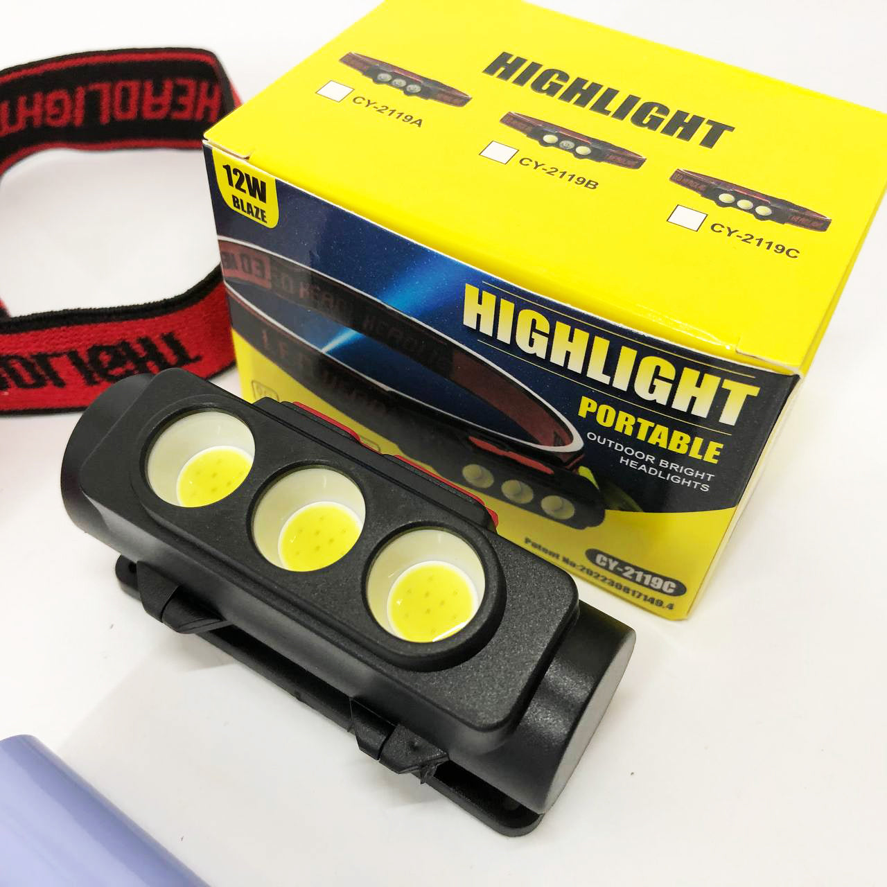 Фонарь налобный аккумуляторный PLD-2119C, Фонарик военный светодиодный налобный фонарик