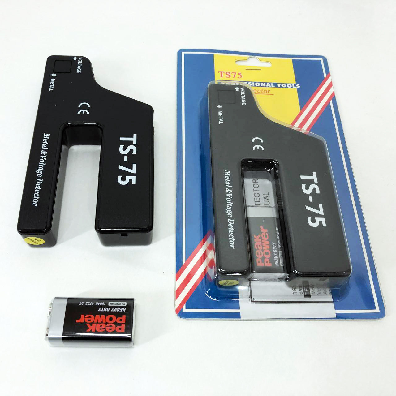 Детектор проводки и металла TS-75 детектор вольтажа металлодетектор