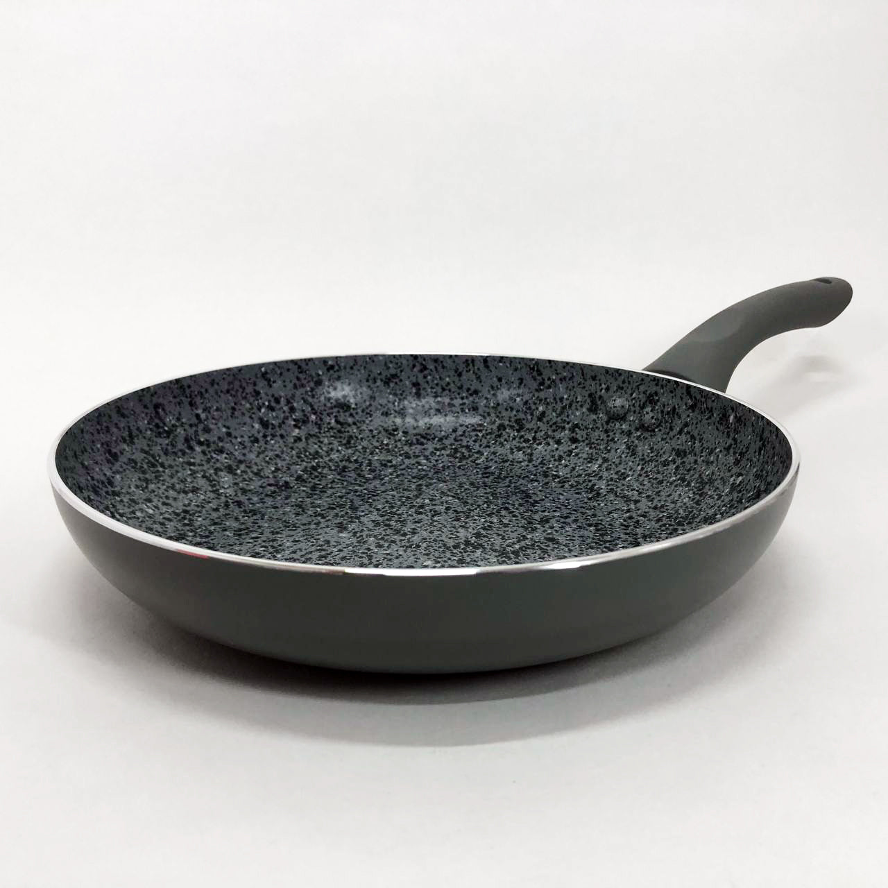 Сковорода Well Done WD-1024B с покрытием LightStone 24 см, сковорода для жарки, качественная сковорода