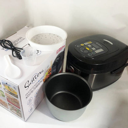 Мультиварка 5 л Suntera AS-1015, электронные мультиварки рисоварки, антипригарные мультиварки рисоварки