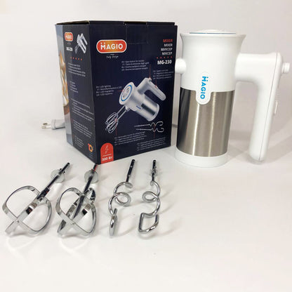 Миксер ручной Magio MG-230, мощный миксер, миксер блендер ручной, бытовые миксеры, кухонный миксер