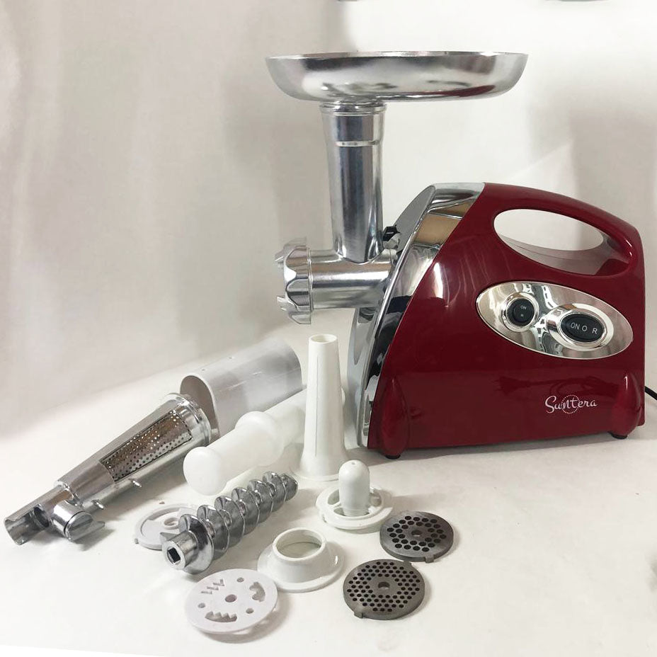 Электромясорубка Suntera SMG-5420R 1800 Вт, электромясорубка соковыжималка для томатов, мясорубка для дома