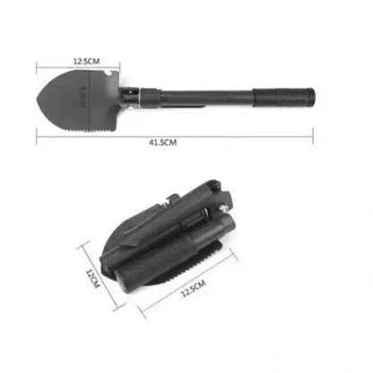 Складная лопата, туристическая лопата для кемпинга, мини лопата, саперная лопата Shovel Mini + чехол