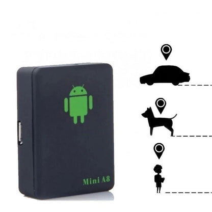 Міні GPS трекер через SIM карту А8 з вбудованим мікрофоном, GPS GSM трекер для авто, Маячок