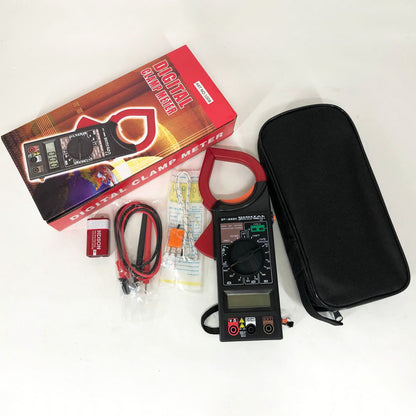 Цифровой Мультиметр DT 266C DIGITAL Токовые клещи мультитестер тестер, Тестер для электрика