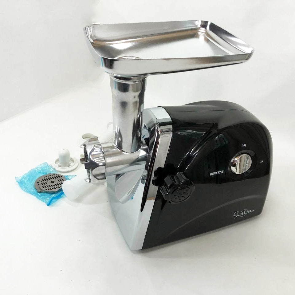 Мясорубка Suntera SMG-5418B 1800 Вт, электромясорубка для шинковки, мясорубка электрическая металл
