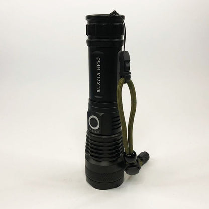 Фонарь ручной Police X71A-HP50, ЗУ micro USB, 1x18650/3xAAA, zoom, индикация заряда, качественный фонарик