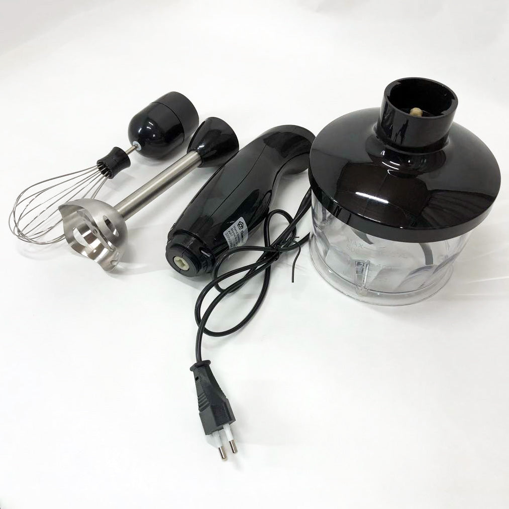 Блендер DOMOTEC MS-5103 3в1 погружной, 500 Вт, ручной погружной блендер, электрический блендер