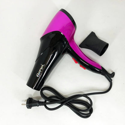Фен GEMEI GM-1766 2.6кВт АС, женский фен для волос, электрофен для волос. Цвет: фиолетовый