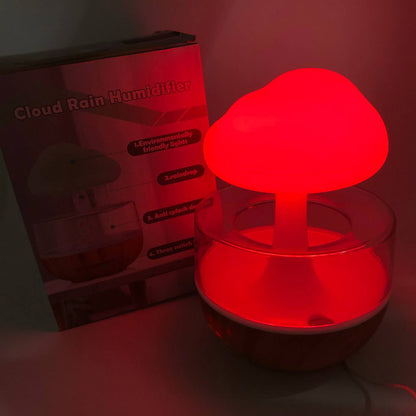 Ночник-увлажнитель с эффектом дождя Cloud Rain Humidifier, Аромадиффузор увлажнитель воздуха для дома