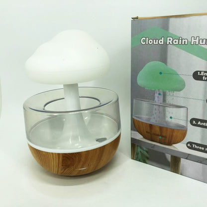Ночник-увлажнитель с эффектом дождя Cloud Rain Humidifier, Аромадиффузор увлажнитель воздуха для дома