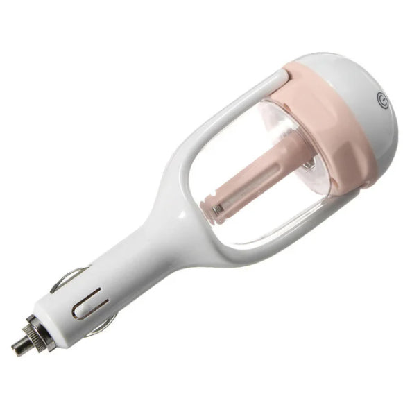 Увлажнитель воздуха авто, увлажнитель воздуха автомобильный Air Purifier BA-3. Цвет: розовый