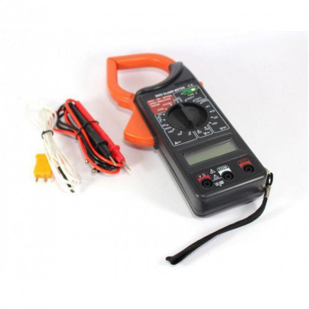 Цифровой Мультиметр DT 266C DIGITAL Токовые клещи мультитестер тестер, Тестер для электрика