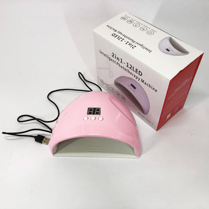 Сушарка для нігтів 36w FD 258 Beauty Nail, Лампа для сушіння гель-лаку будинку, Універсальна лампа для сушіння гель лаку