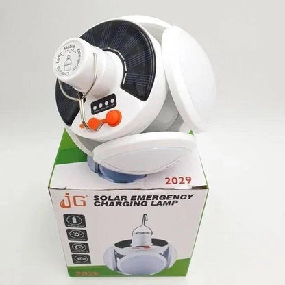 Фонарь Лампа для кемпинга аккумуляторная BL-2029 + SOLAR на солнечной батарее кемпинговый складной фонарь